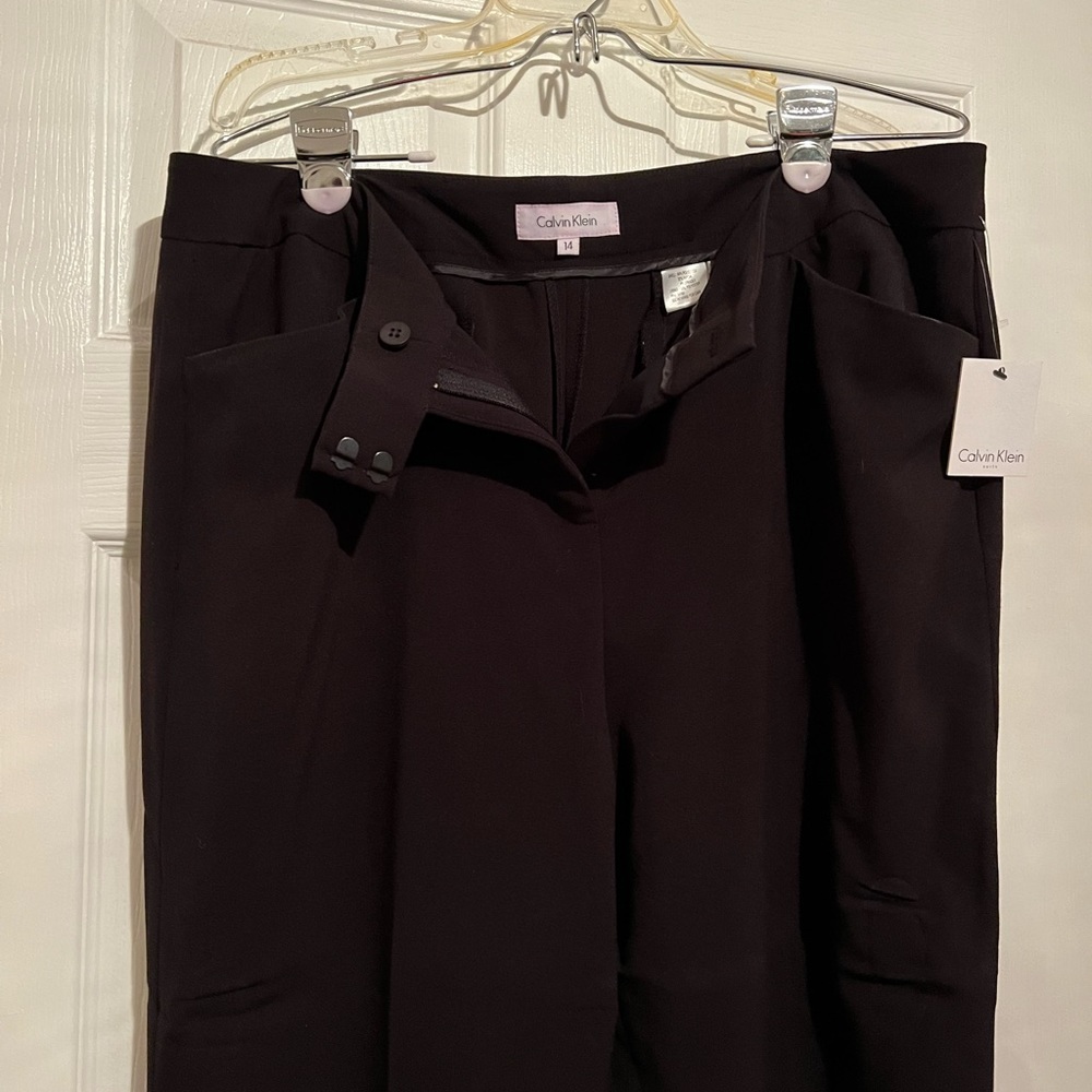 Calvin Klein black dress pant